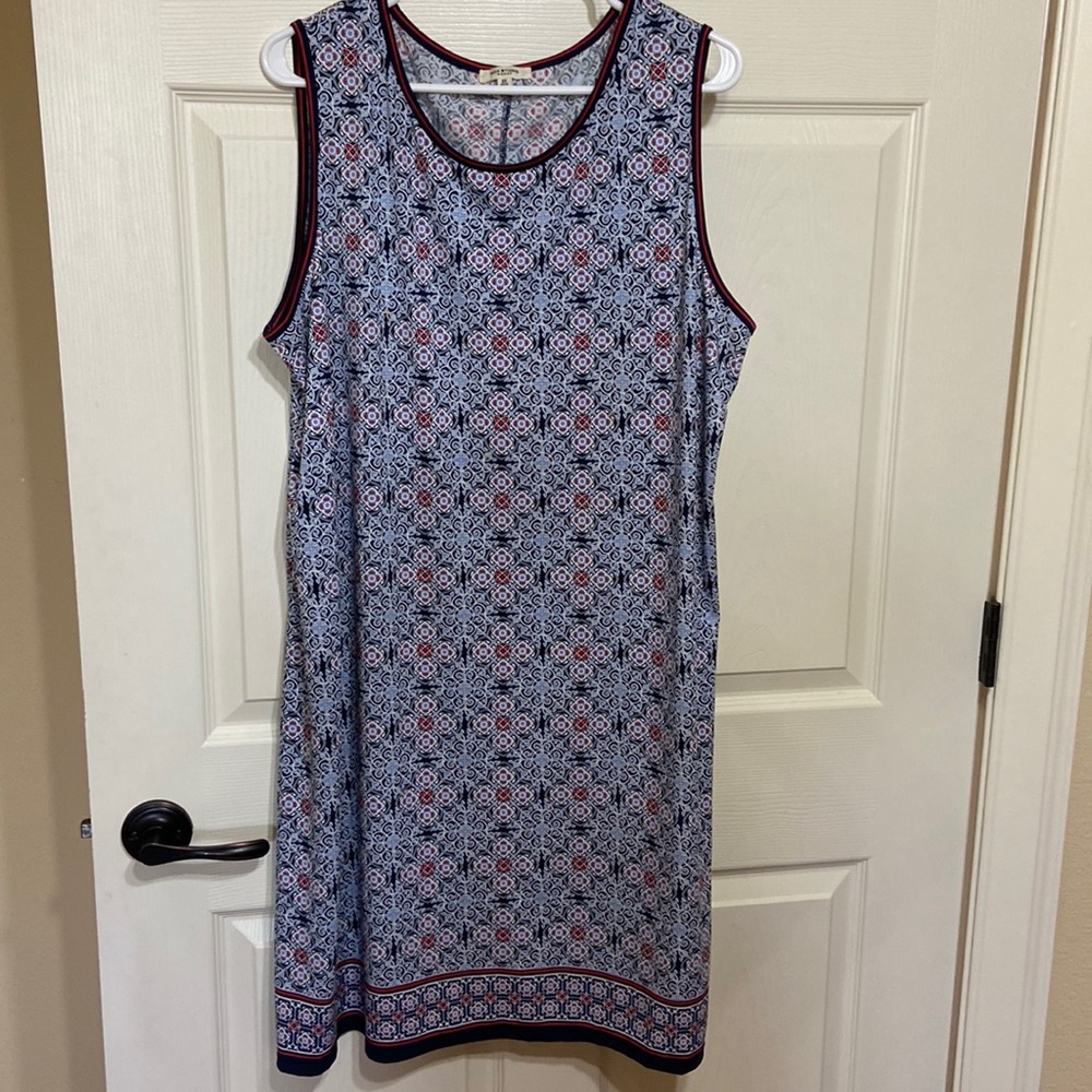 Max Studio sleeveless shift dress